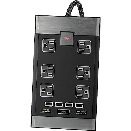 rocketfish 6 outlet power center